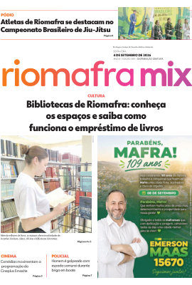 Capa da edição impressa