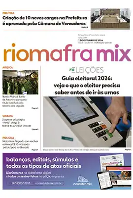 Capa da edição impressa