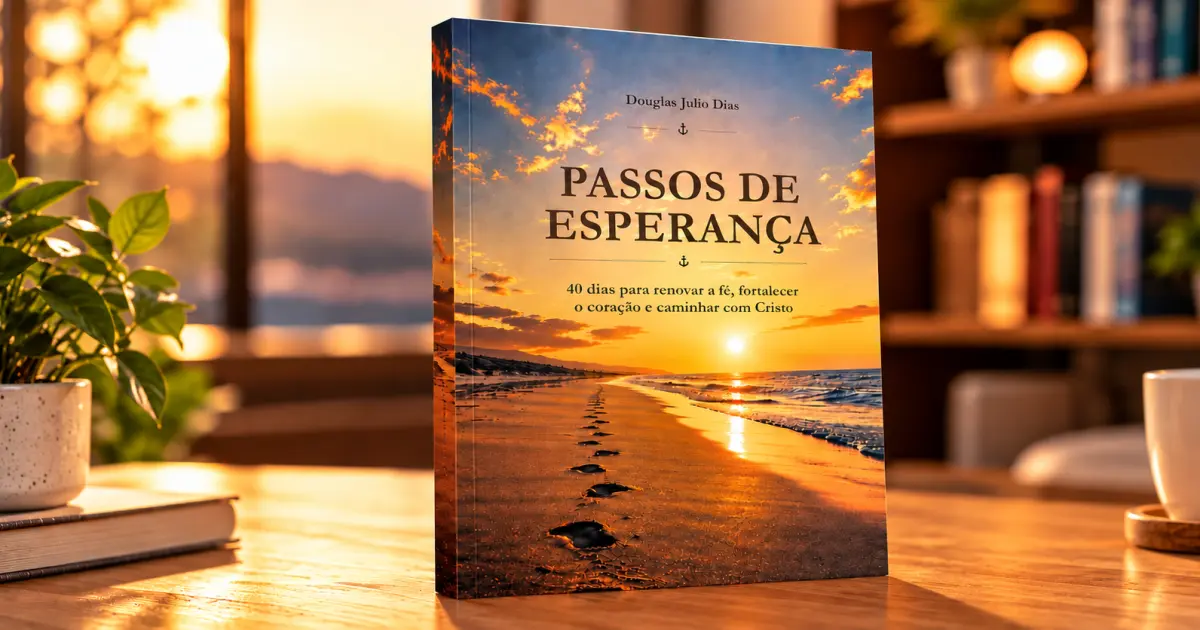 Pré-lançamento do devocional Passos de Esperança