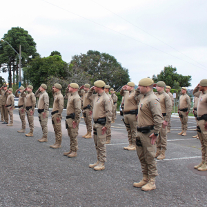 Solenidade em Mafra celebra os 190 anos da Polícia Militar de Santa Catarina