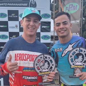 Ben-Hur Pillati conquista mais um pódio no Paranaense de Velocross