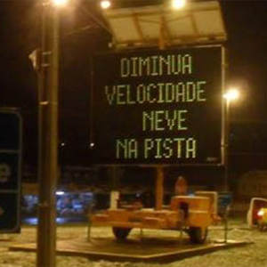 Há 12 anos, neve cobria Riomafra e região