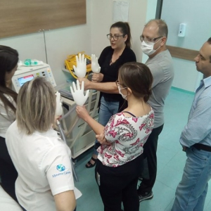 Mafra desenvolve respirador para uso simultâneo de pacientes