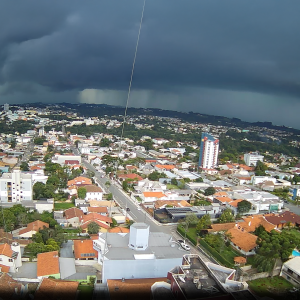 Frente fria acende em alerta para chuva intensa e temporais durante toda a semana