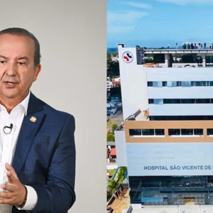 Jorginho Mello cumpre agenda em Mafra para inaugurar nova torre do Hospital São Vicente de Paulo