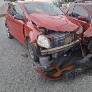 Cruzamento no Centro de Mafra registra mais um acidente de trânsito