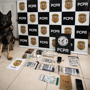 Quatro pessoas são presas por tráfico em ação conjunta da Polícia Civil e Polícia Militar