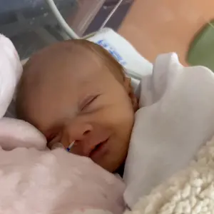 Com apenas um mês, Laurinha parte após luta pela vida contra cardiopatia rara