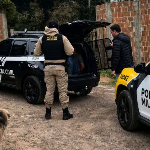 Homem procurado por furto e lesão corporal é preso em ação conjunta das polícias Civil e Militar