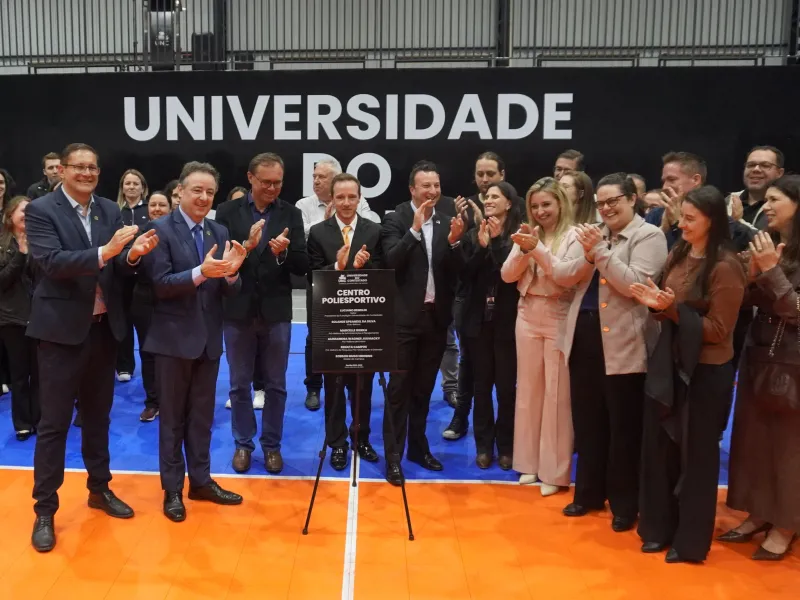 Universidade do Contestado inaugura novo Centro Poliesportivo em Mafra