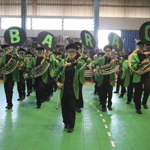 Pelo terceiro ano seguido, Banda Marcial Barão de Antonina conquista título estadual 