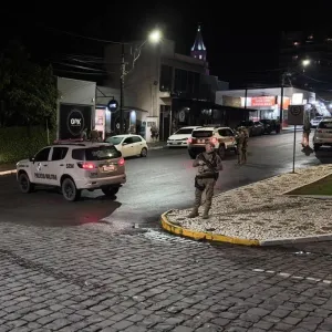 Operação Choque de Ordem reforça policiamento em Itaiópolis