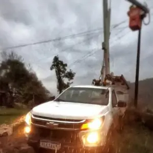 Temporal deixa cerca de 1,5 mil consumidores sem energia em Mafra