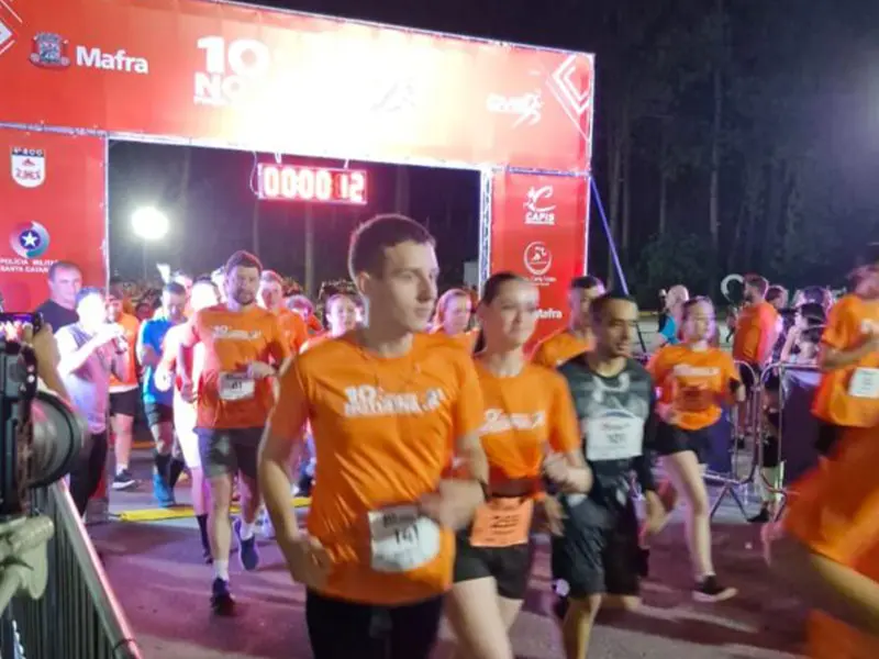 Vagas para a 11ª Corrida Noturna de Mafra entram na reta final; veja como garantir a sua