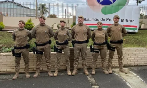Mafra terá reforço policial com primeira turma de militares temporários de SC