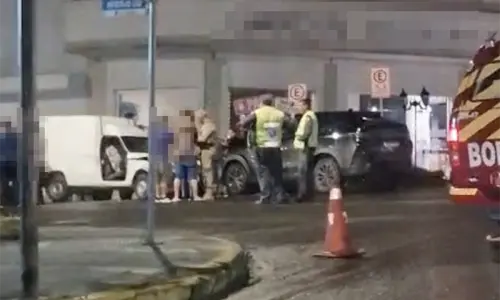 Motorista que causou acidente com seis veículos é preso por suspeita de embriaguez