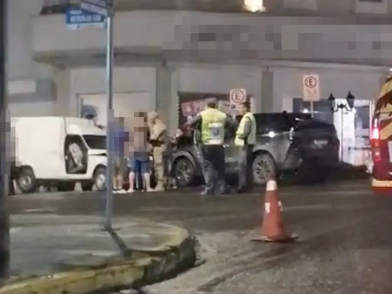 Motorista que causou acidente com seis veículos é preso por suspeita de embriaguez