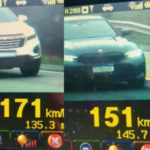 Carro é flagrado a 171 km/h em trecho de 80 km/h em Mafra