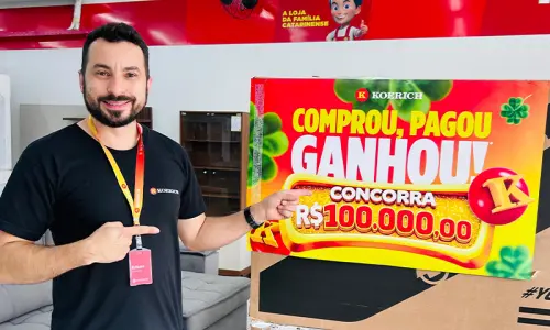 De roupeiro a bicicleta elétrica: confira as ofertas da Oktober Koerich
