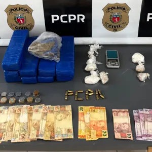 Polícia Civil prende suspeito de tráfico e apreende mais de 5 quilos de drogas em Rio Negro