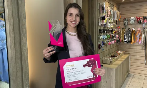 Lojista de Rio Negro conquista primeiro lugar em prêmio para mulheres empreendedoras