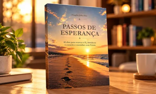 Douglas Dias estreia na literatura cristã com o devocional ‘Passos de Esperança’
