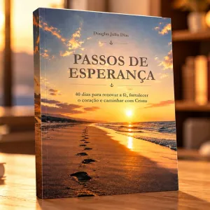 Douglas Dias estreia na literatura cristã com o devocional ‘Passos de Esperança’