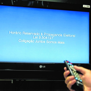 Veiculação da propaganda eleitoral no rádio e na TV está proibida