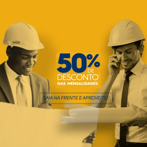 Uninter oferece 50% de desconto para as graduações de Engenharia