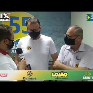 A primeira entrevista dos novos prefeitos de Rio Negro e Mafra