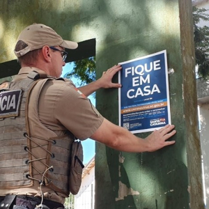 Tecnologia mostra percentual da população em isolamento em SC