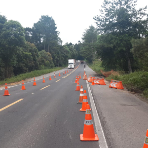 Tráfego de veículos totalmente liberado nos dois sentidos da BR-280