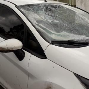 Adolescente fica ferido em colisão entre bicicleta e carro em Itaiópolis