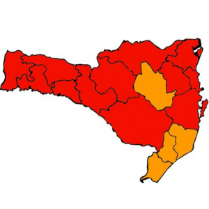 Mafra e Itaiópolis continuam em estado gravíssimo para covid-19 em Santa Catarina
