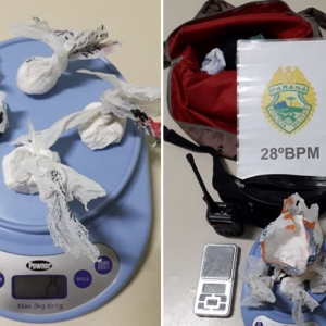 Homem é preso em flagrante por tráfico de drogas em Rio Negro