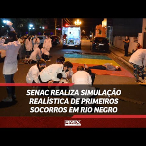 Senac realiza simulação realística de primeiros socorros em Rio Negro