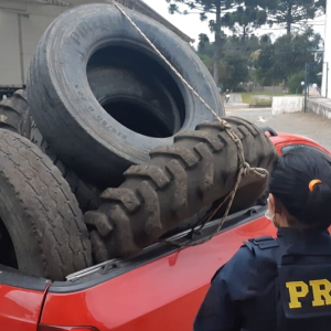Homens suspeitos de aplicar golpes no Rio Grande do Sul são presos na BR-116, em Mafra