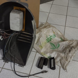 Nem motor de betoneira escapa de furto em Mafra