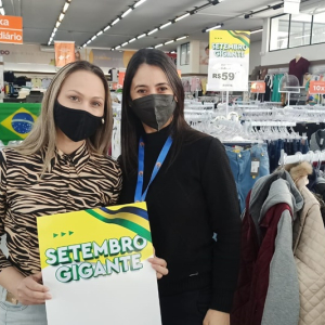 Setembro Gigante chega nas Lojas Leve com desconto de até 70%