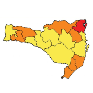 Matriz de Risco: Mafra e Itaiópolis voltam ao risco grave para a covid-19