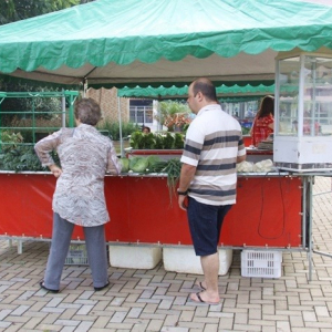 Feira da agricultura familiar retorna à Praça Lauro Müller
