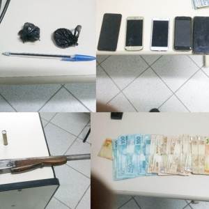 Homem é preso por suspeita de tráfico de drogas e porte ilegal de arma