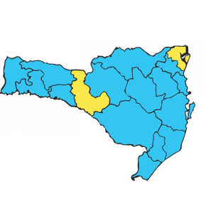 Covid-19: Duas regiões pioram e voltam para o nível de risco alto em Santa Catarina