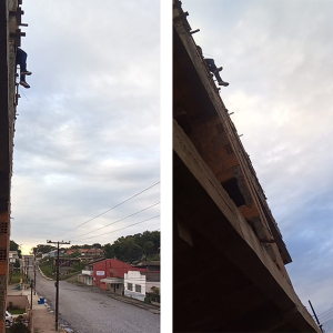 Bombeiros Voluntários salvam rapaz que ameaçava se jogar de prédio em Itaiópolis