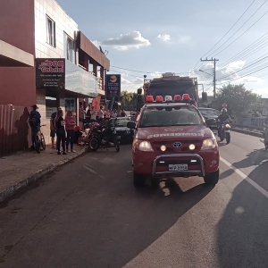 Motociclista fica ferido em acidente de trânsito em Mafra