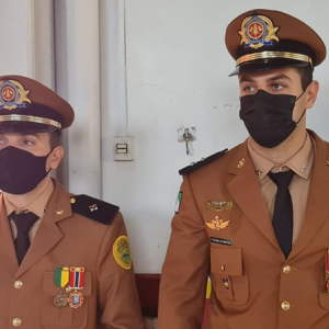 2º tenente Ricardo Baggio assume comando do Corpo de Bombeiros de Rio Negro
