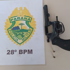 Operação conjunta entre as polícias Militar de Mafra e Rio Negro apreende arma de fogo