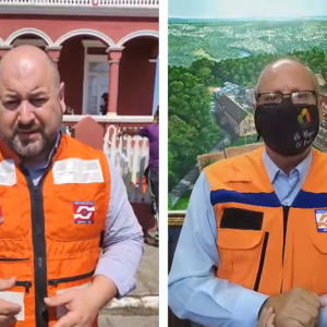 Prefeitos avaliam estragos causados pelo granizo em Mafra e Rio Negro