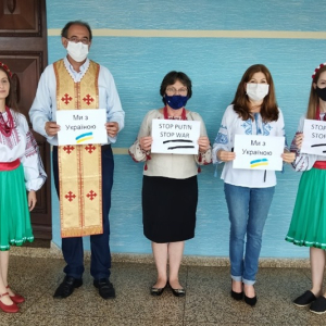 Comunidade ucraniana de Mafra vê com tristeza e aflição a invasão da Rússia à Ucrânia
