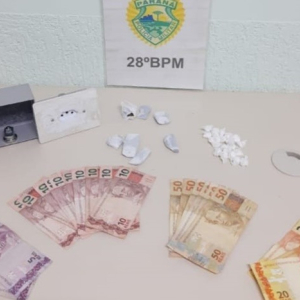Suspeito de tráfico de drogas é preso no Campo do Gado